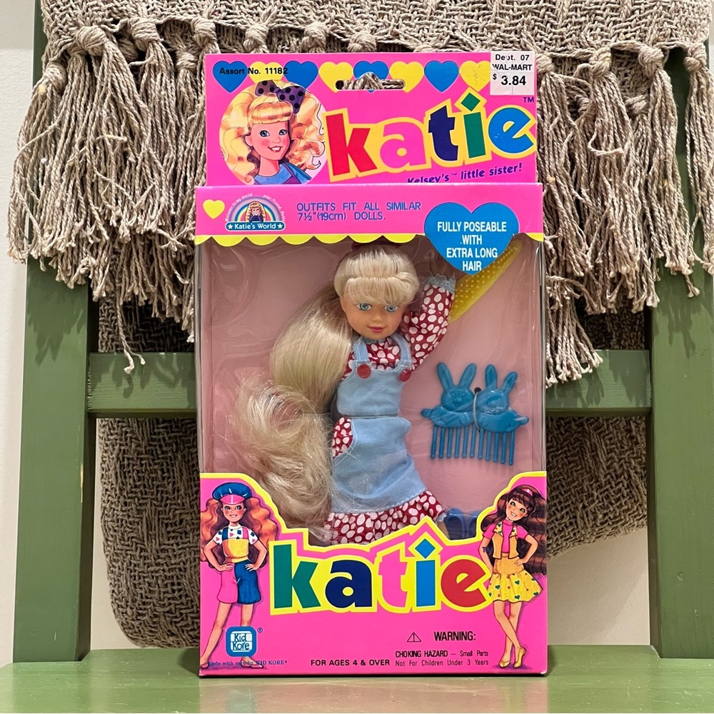 Vintage 1994 Kid Kore “Katie, Kelsey’s Little Sister” Doll